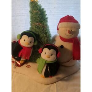 Hallmark Jingle Pals 2006 Very Merry Trio Snowman Penguins Singing Dancing 2006